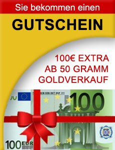 Gutschein für Goldverkauf